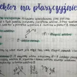 Wektor to uporządkowana para punktów, mająca kierunek, zwrot i długość. Na rysunku widać przykłady wektorów i ich sum.