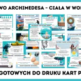 Prawo Archimedesa wyjaśnia, dlaczego statki i balony unoszą się, a łodzie podwodne zanurzają. To siła wyporu!