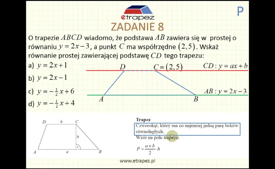 Równanie prostej - jak opanować geometrię analityczną?