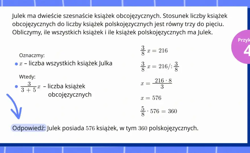 Podział proporcjonalny - Klasa 8 bez tajemnic!