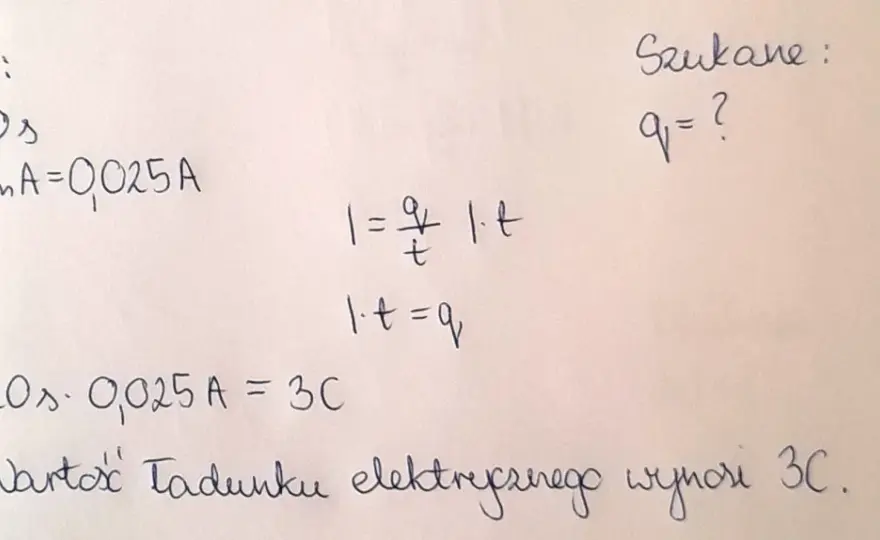 Natężenie prądu (I=Q/t) - Wzór, obliczenia i błędy!