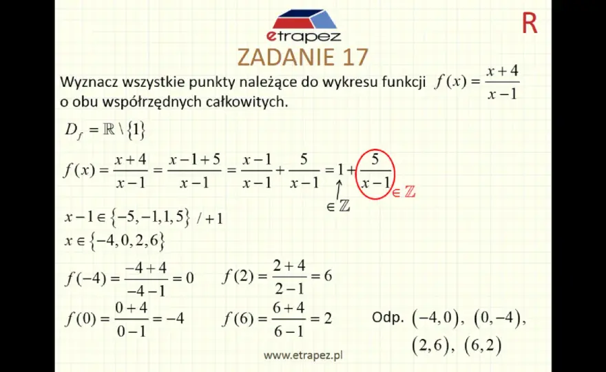 Funkcja kwadratowa - wzory, wykresy i pewne wyniki!